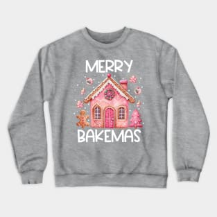 Merry Bakemas - Gingerbread House Christmas Crewneck Sweatshirt